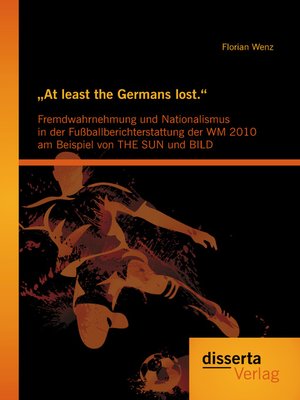 cover image of „At least the Germans lost."